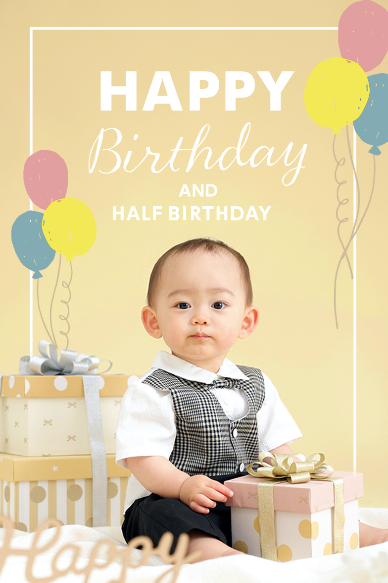 バースデー・ハーフバースデー　撮影特典